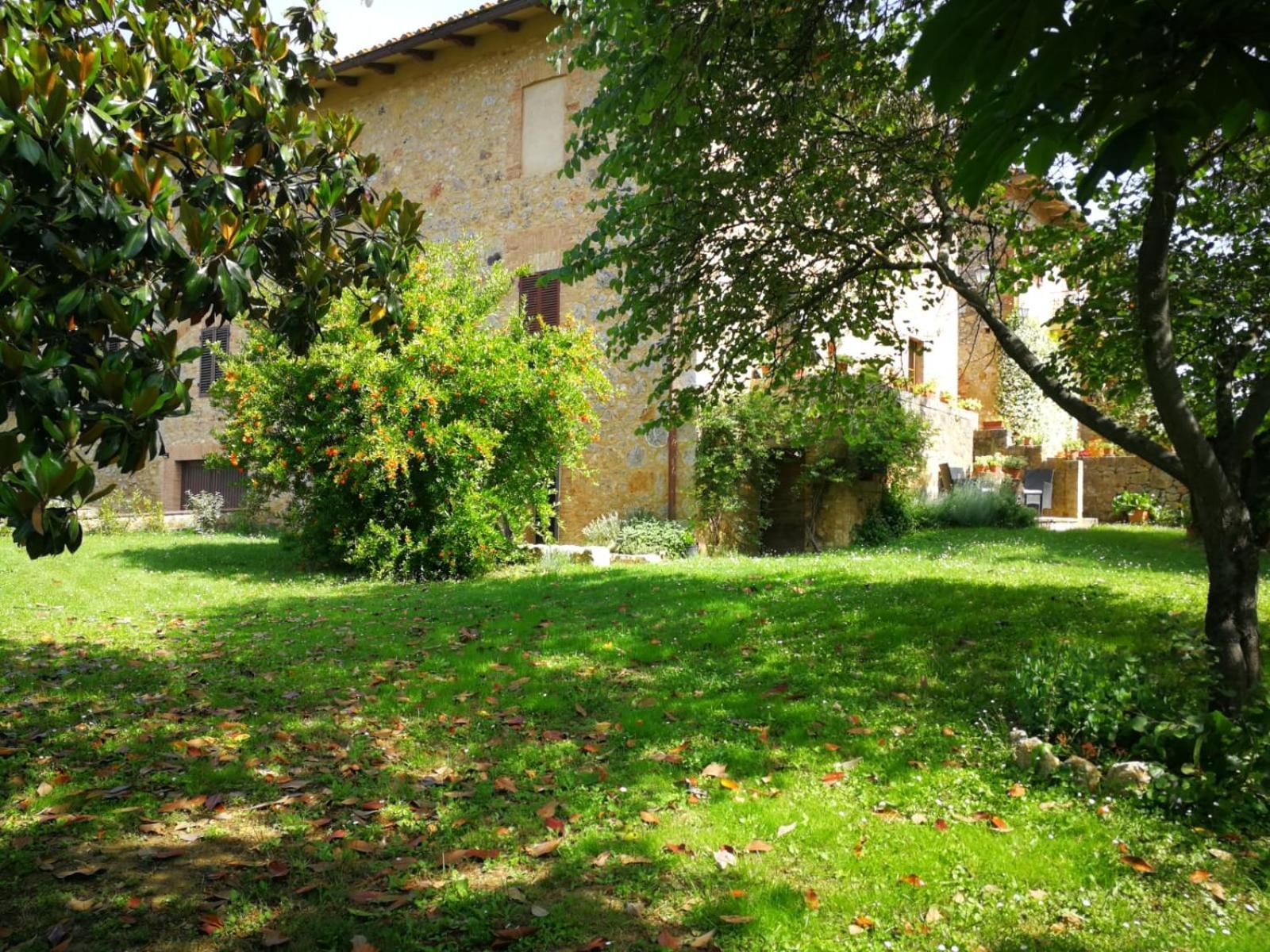 Claudia Vacanza Toscana - Appartamento Nocciolo- 10 Min Da Siena Malignano エクステリア 写真